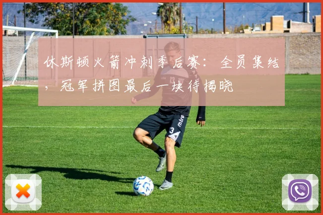 休斯顿火箭冲刺季后赛：全员集结，冠军拼图最后一块待揭晓